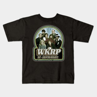 Wkrp vincinnati retro Kids T-Shirt